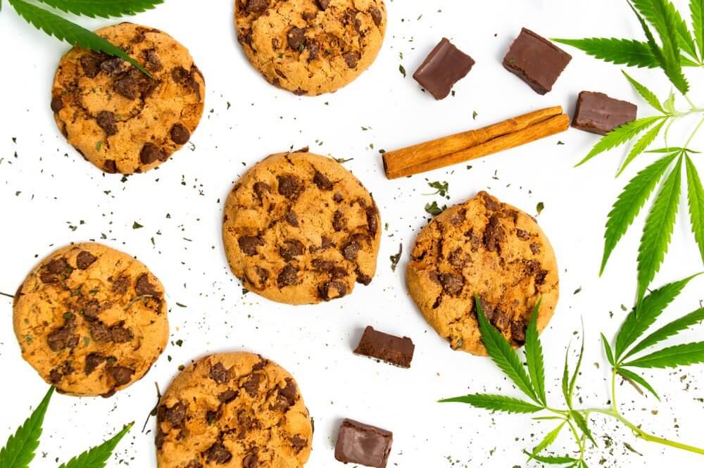 chocolate cookies with medical marijuana